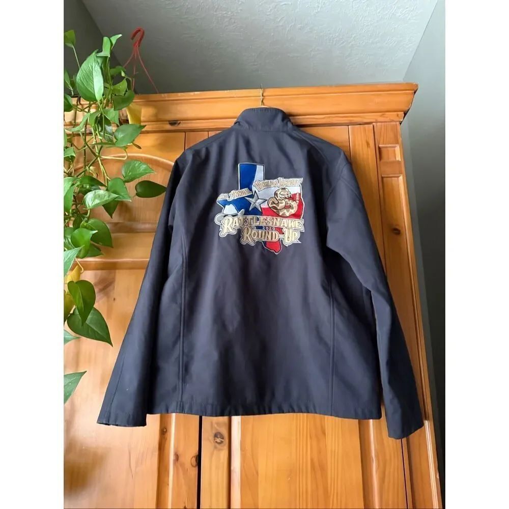 Sweetwater Jaycees 2020 Rattlesnake Round-Up Jacket Port Authority XL Western